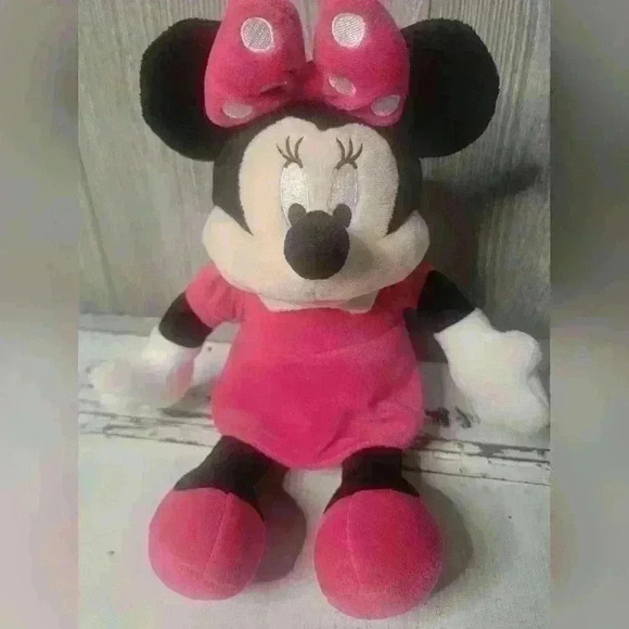 Disney Minnie Mouse Plush Piggy Bank - Picture 1 of 6